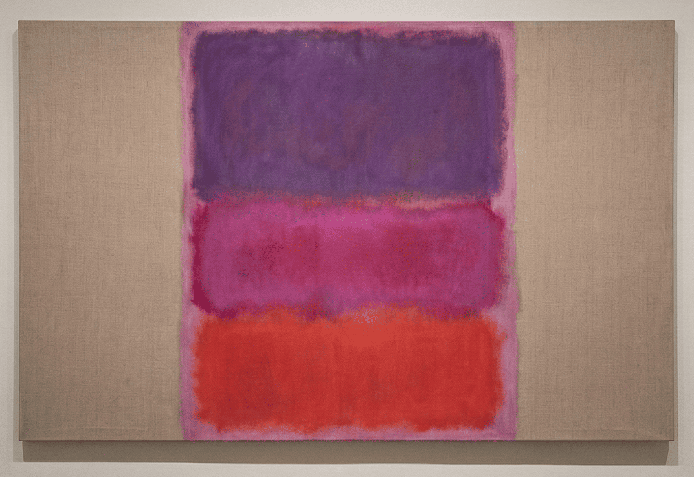 Vibrant chromatic abstract painting