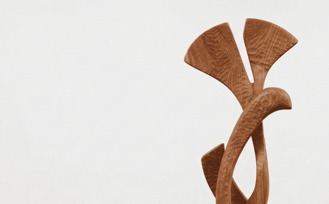 Hand-carved wood sculpture by Thaddeus Mosley